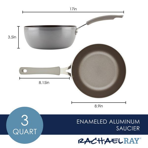 3-Quart Cook + Create Nonstick Saucier Pan - Image 11