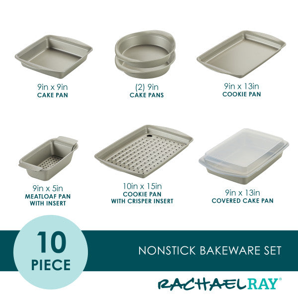 10-Piece Nonstick Bakeware Set - Image 2