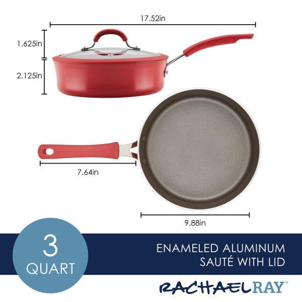 3-Quart Cook + Create Nonstick Saut?? Pan with Lid - Image 23