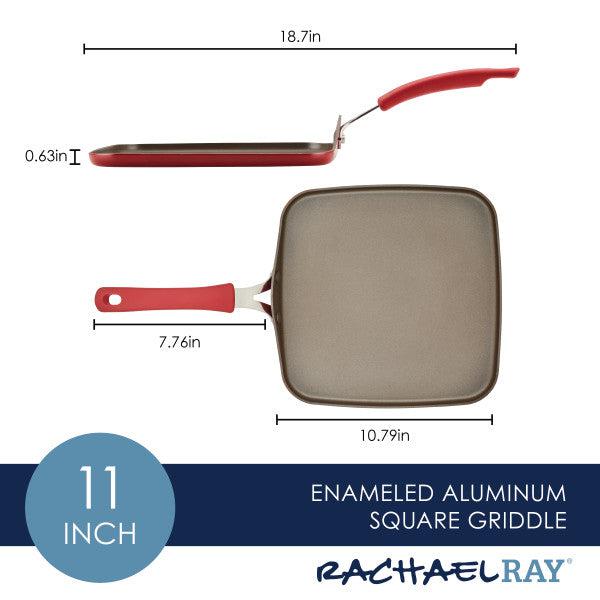 11-Inch Cook + Create Nonstick Square Griddle Pan - Image 28