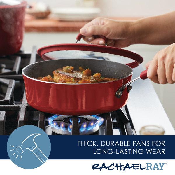3-Quart Cook + Create Nonstick Saut?? Pan with Lid - Image 25