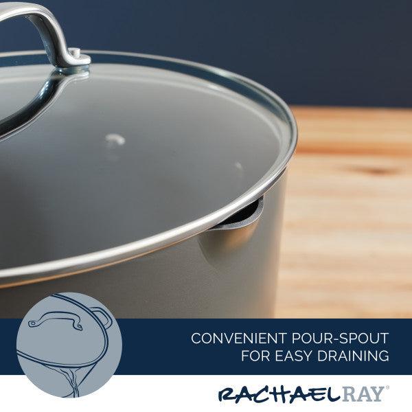 8-Quart Professional Nonstick Oval Hard Anodized Stockpot - Image 5