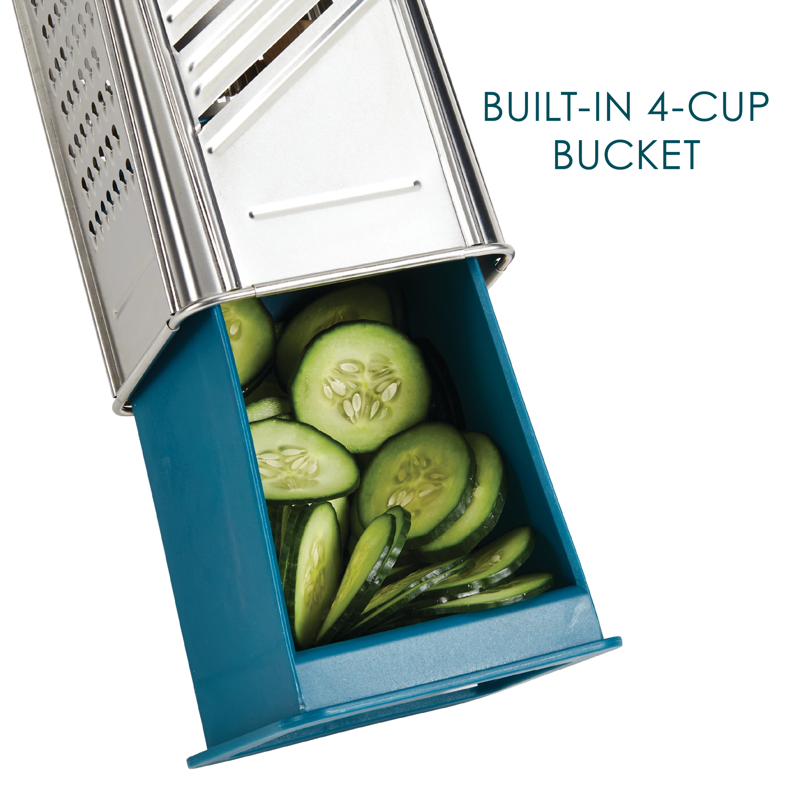 4 - Sided Box Grater with Storage Box - Image 16