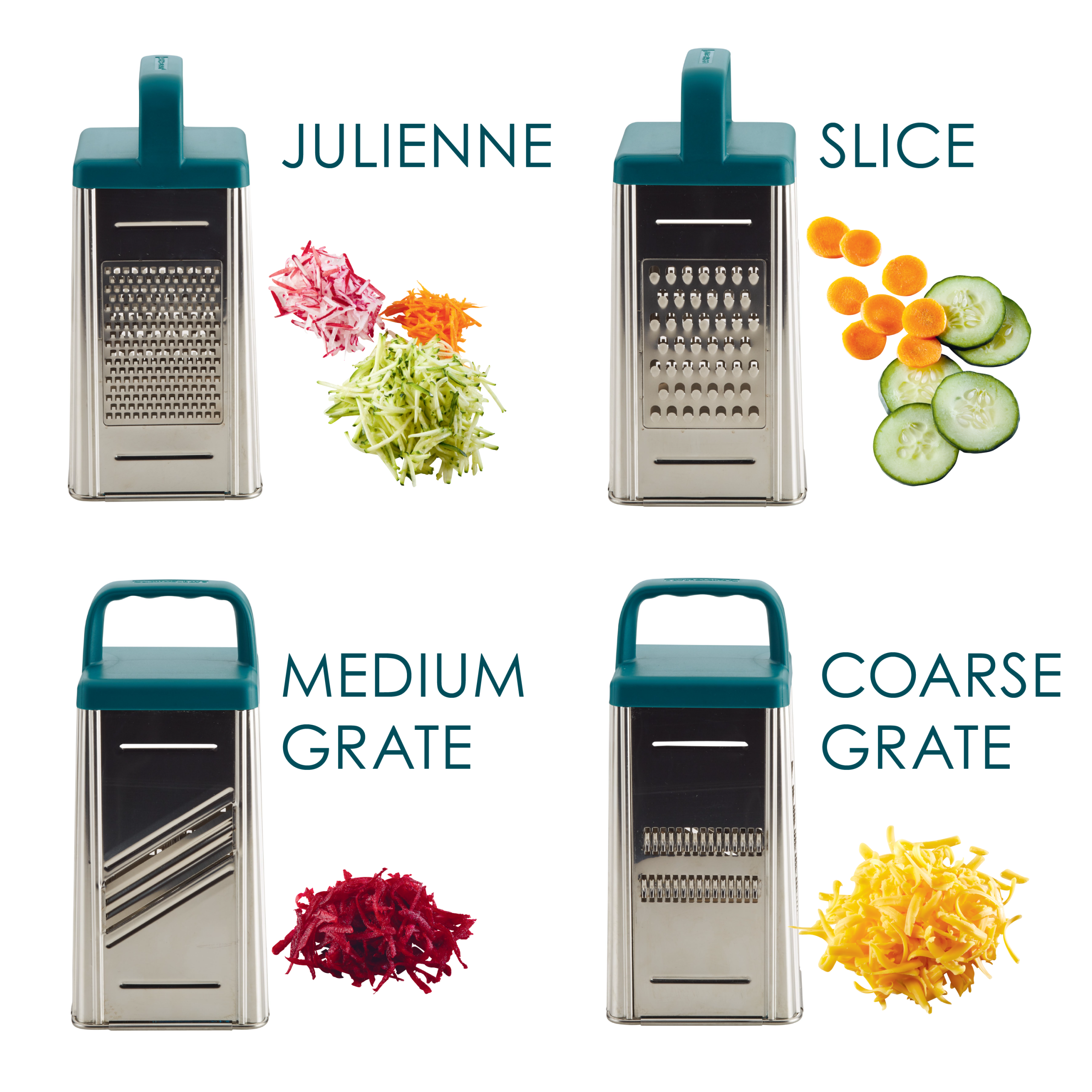 4 - Sided Box Grater with Storage Box - Image 15