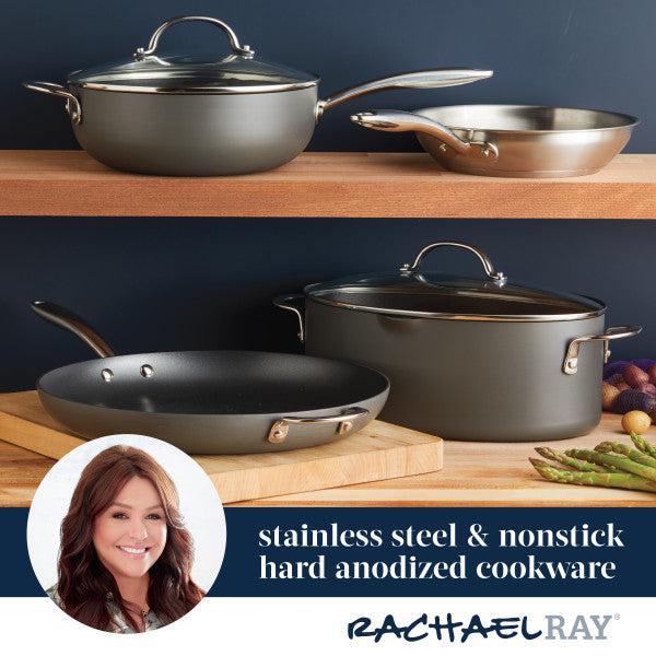8-Quart Professional Nonstick Oval Hard Anodized Stockpot - Image 6