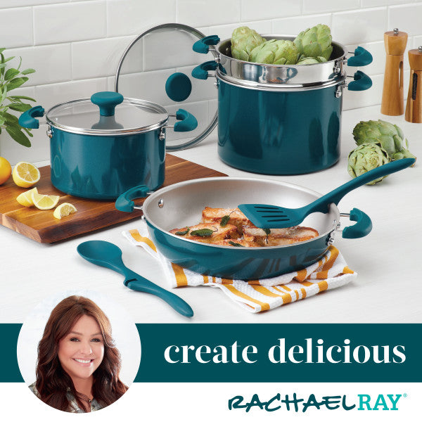 8-Piece Stacking Nonstick Induction Cookware Set - Image 7