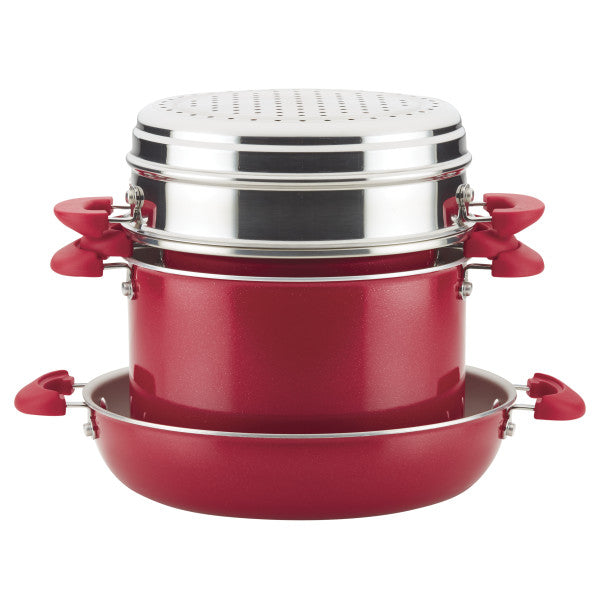 8-Piece Stacking Nonstick Induction Cookware Set - Image 14