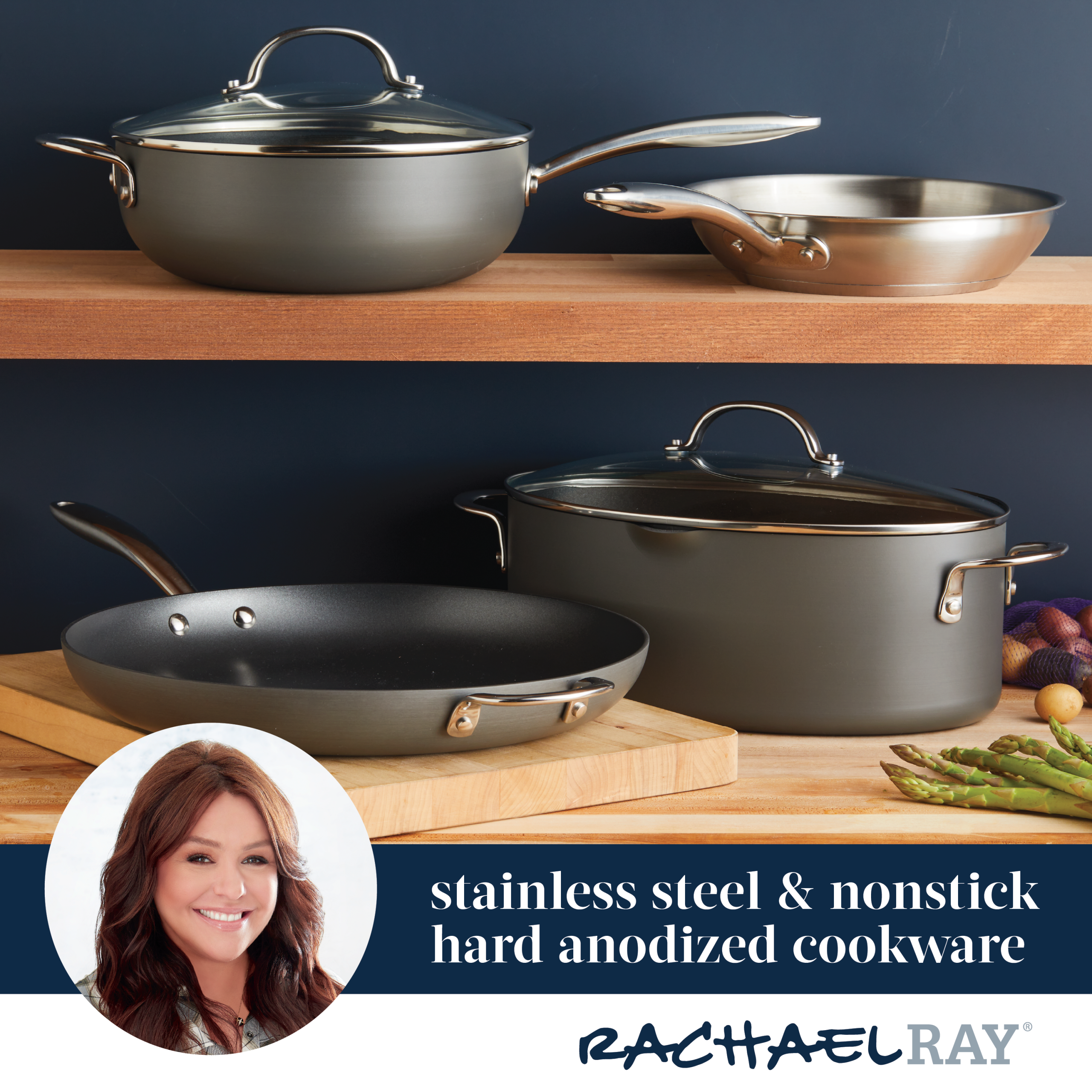 14-Inch Professional Hard Anodized Nonstick Frying Pan - Image 9