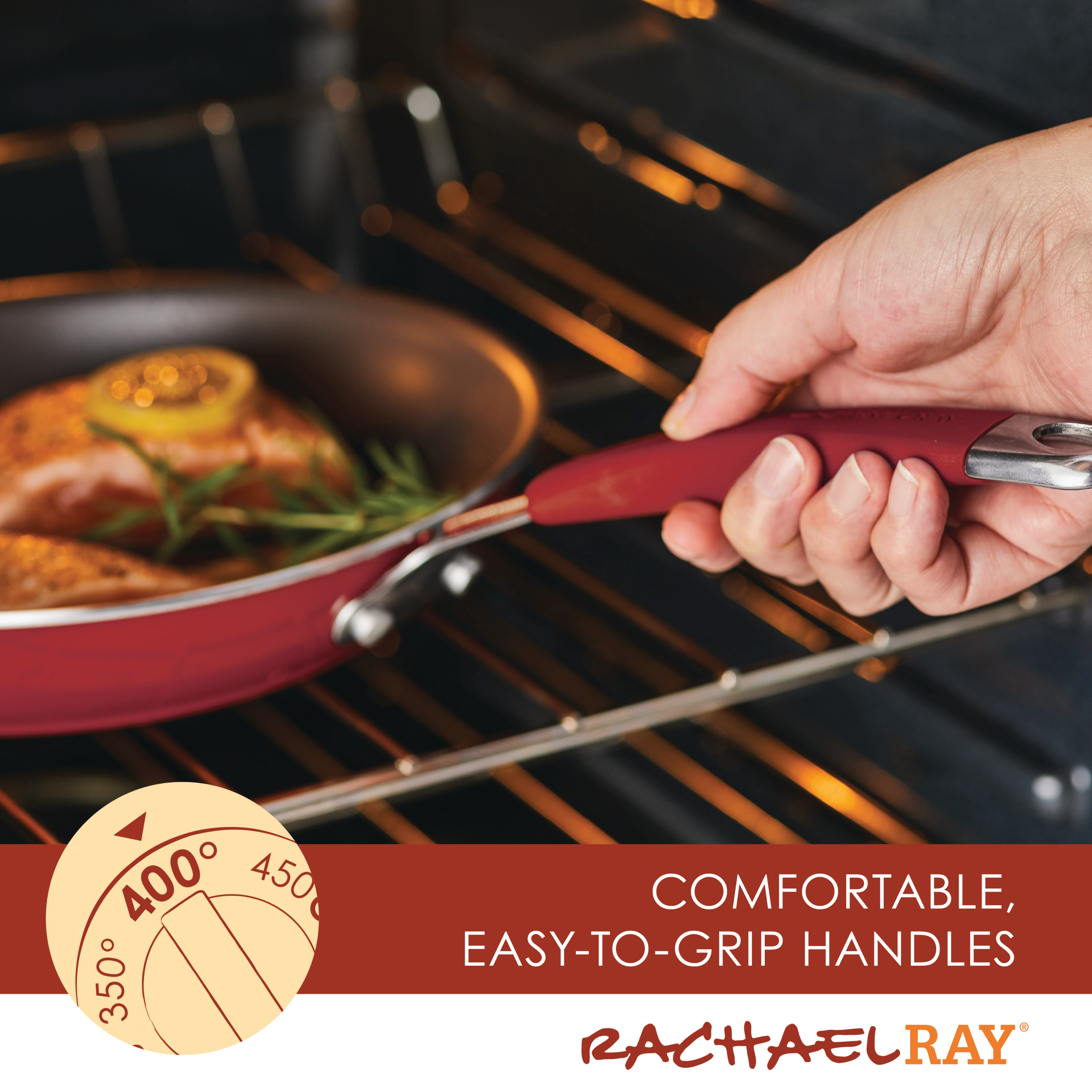 14-Piece Cucina Nonstick Cookware and Measuring Cup Set - Image 13