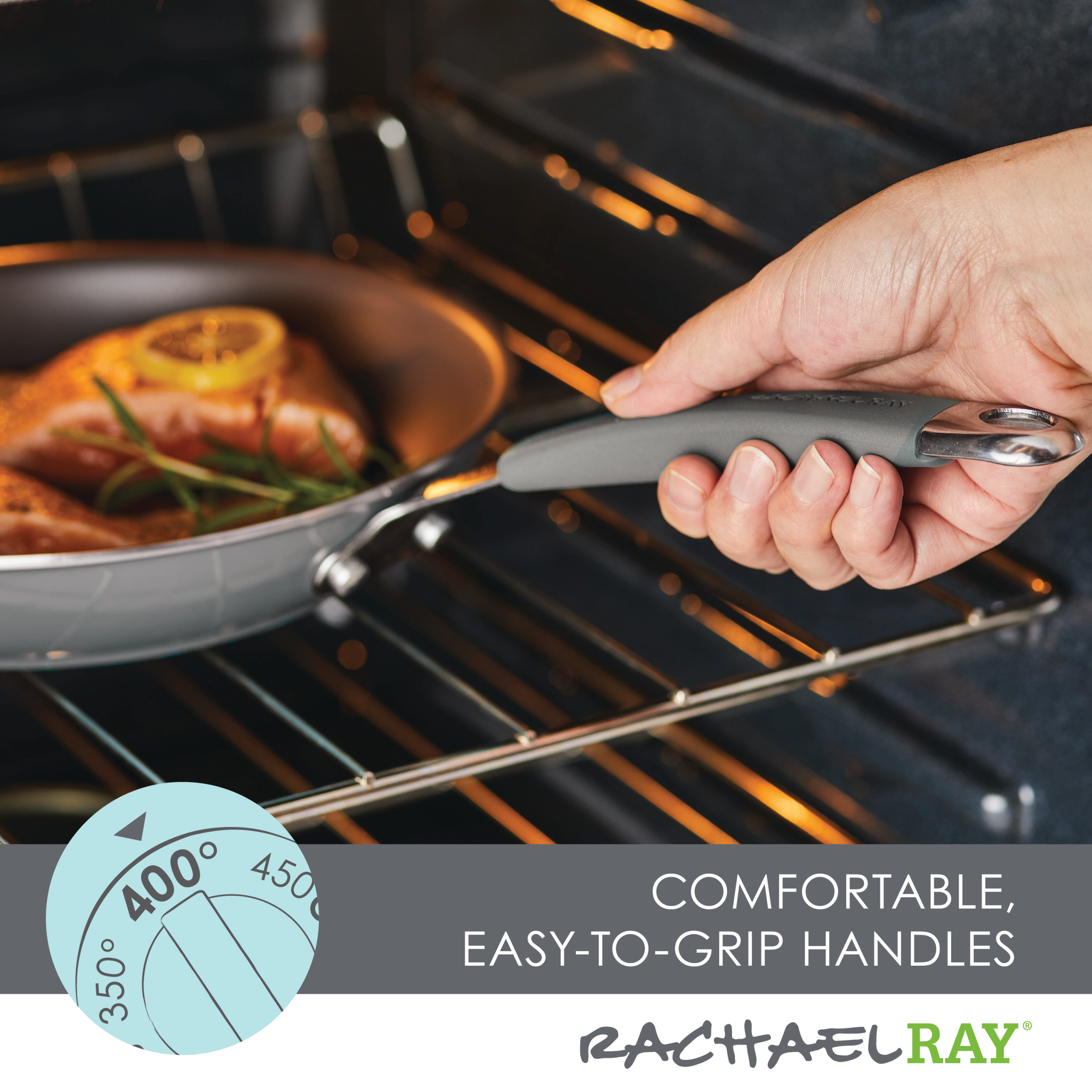 14-Piece Cucina Nonstick Cookware and Measuring Cup Set - Image 17