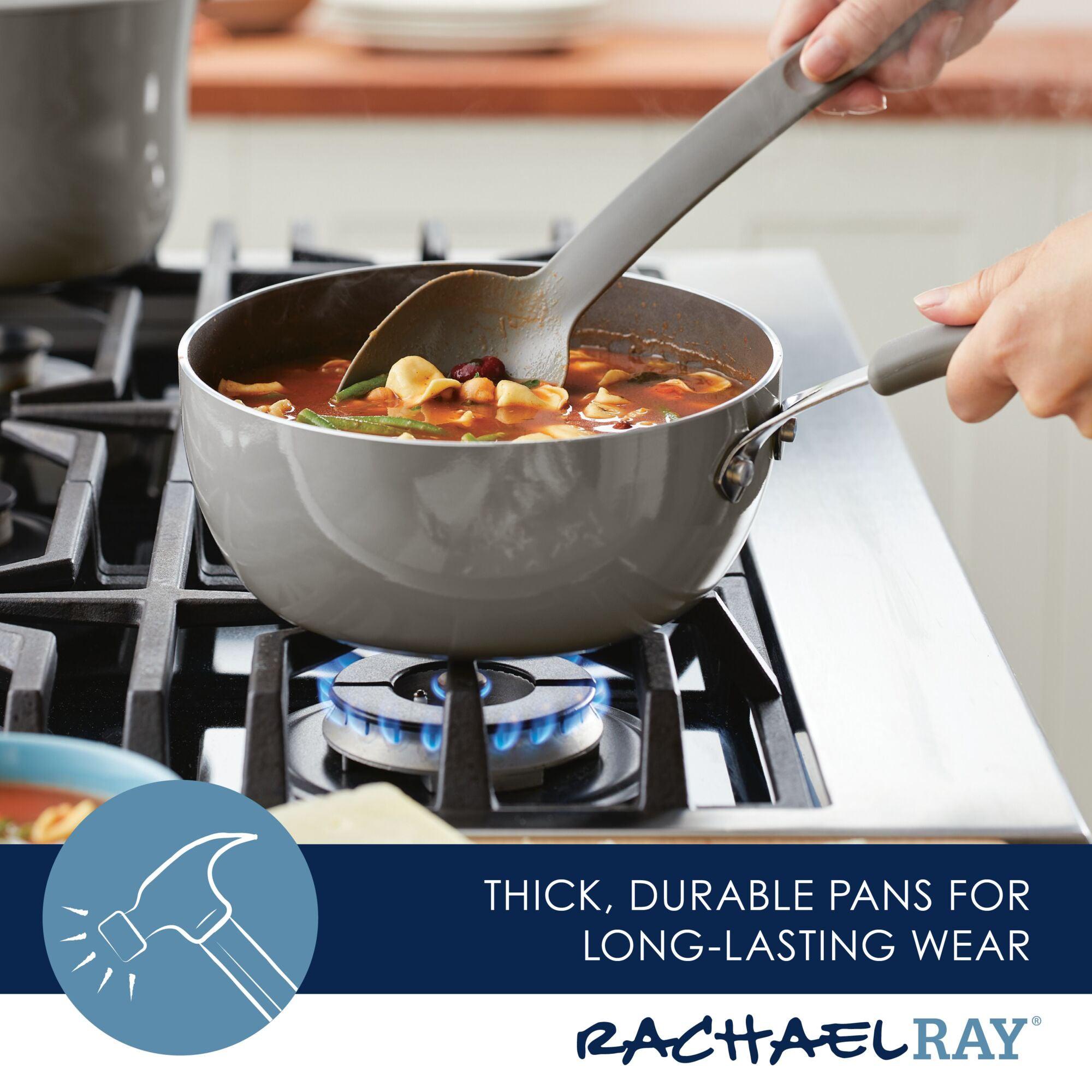 3-Quart Cook + Create Nonstick Saucier Pan - Image 3