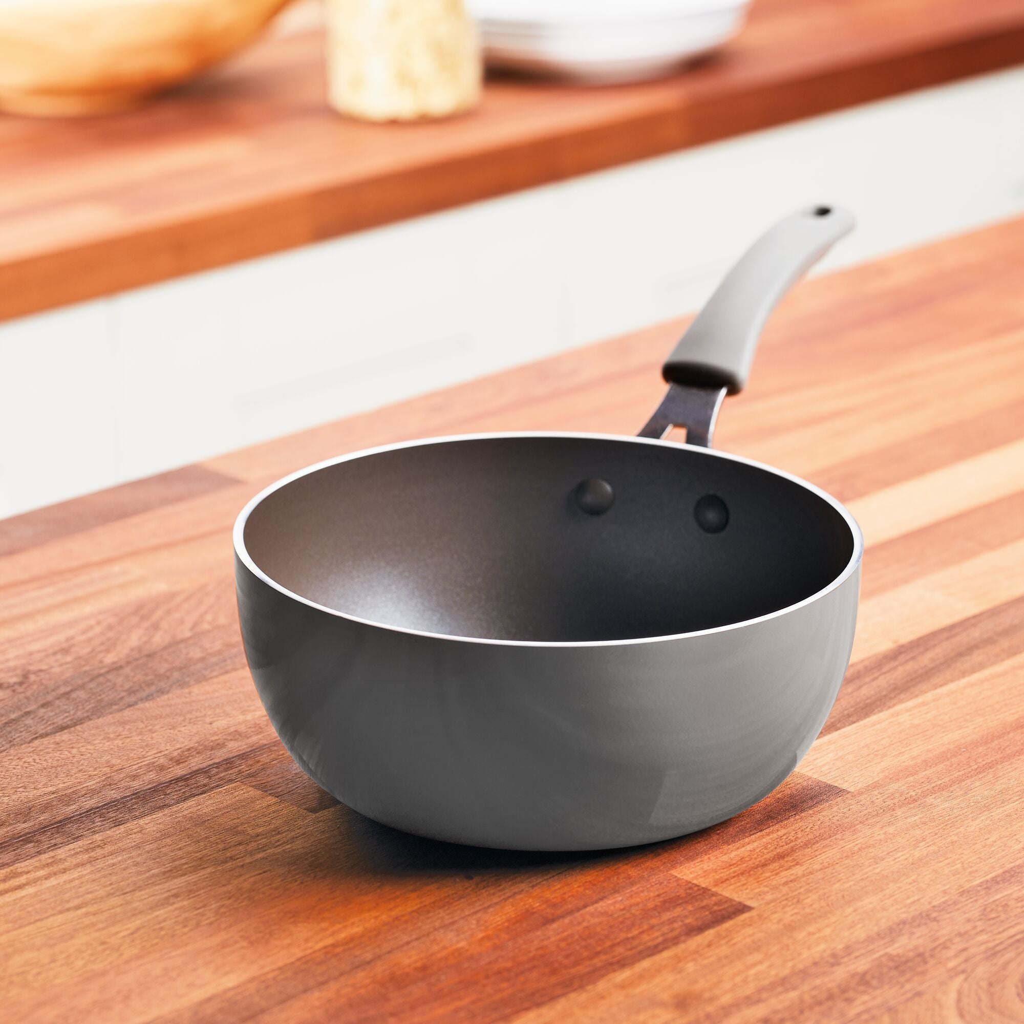 3-Quart Cook + Create Nonstick Saucier Pan - Image 7