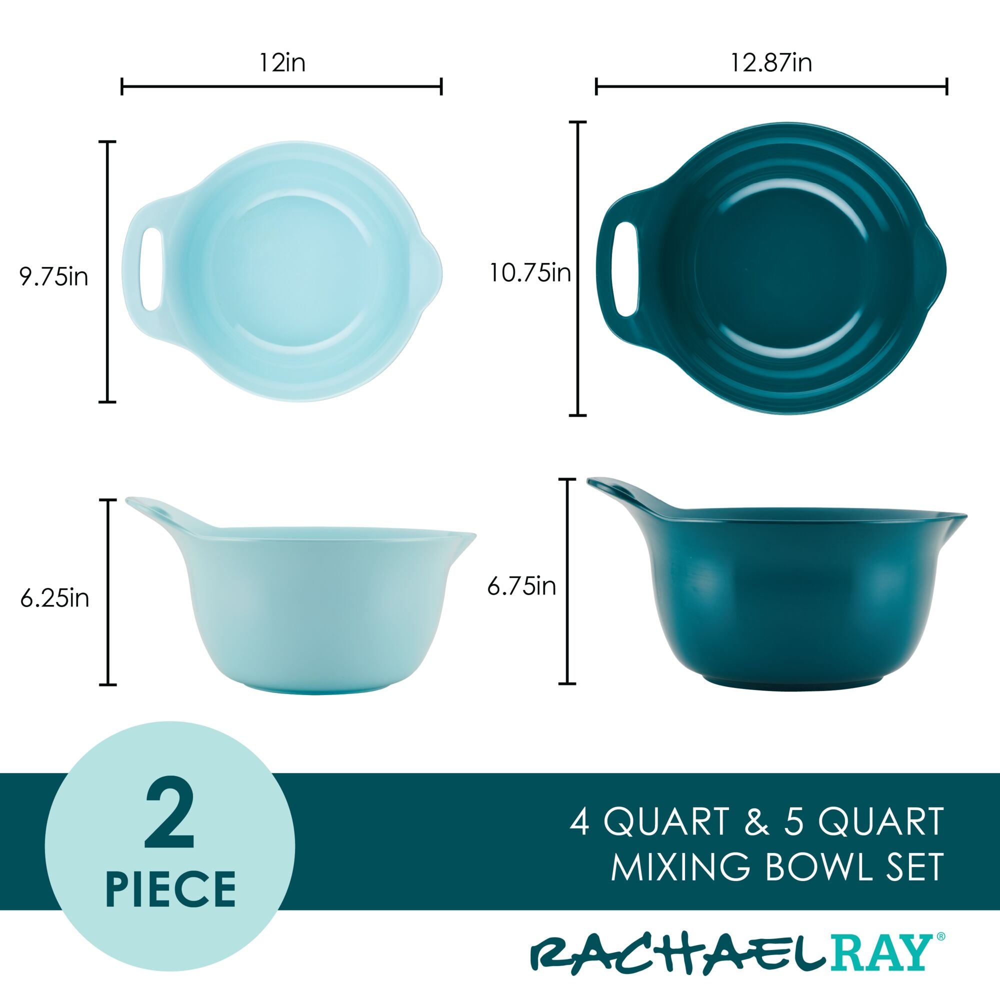2-Qt. & 3-Qt. Nesting Mixing Bowl Set - Image 7