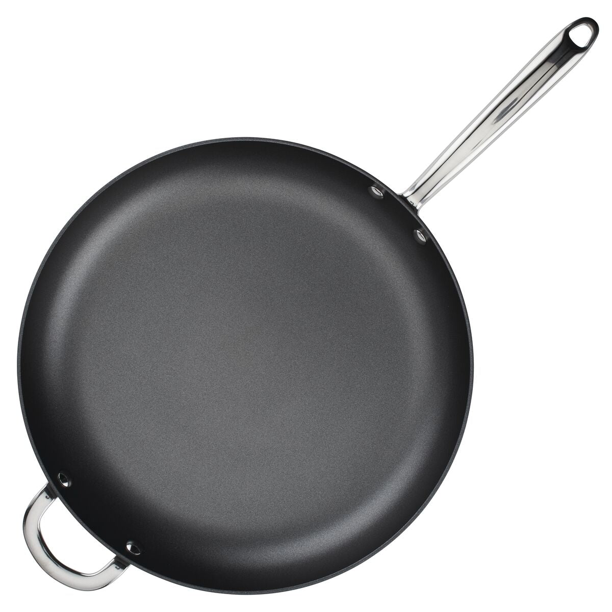 14-Inch Professional Hard Anodized Nonstick Frying Pan - Image 2