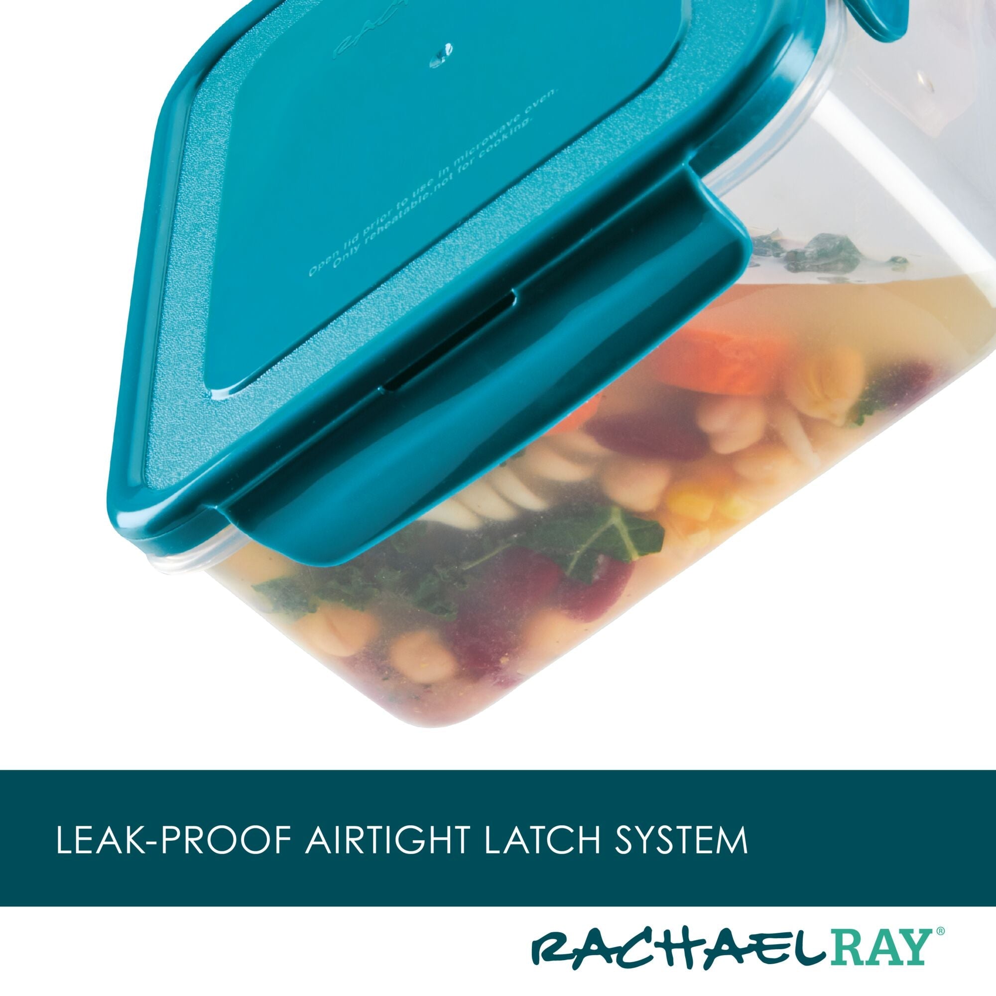 10-Piece Square Nestable Food Storage Containers - Image 4