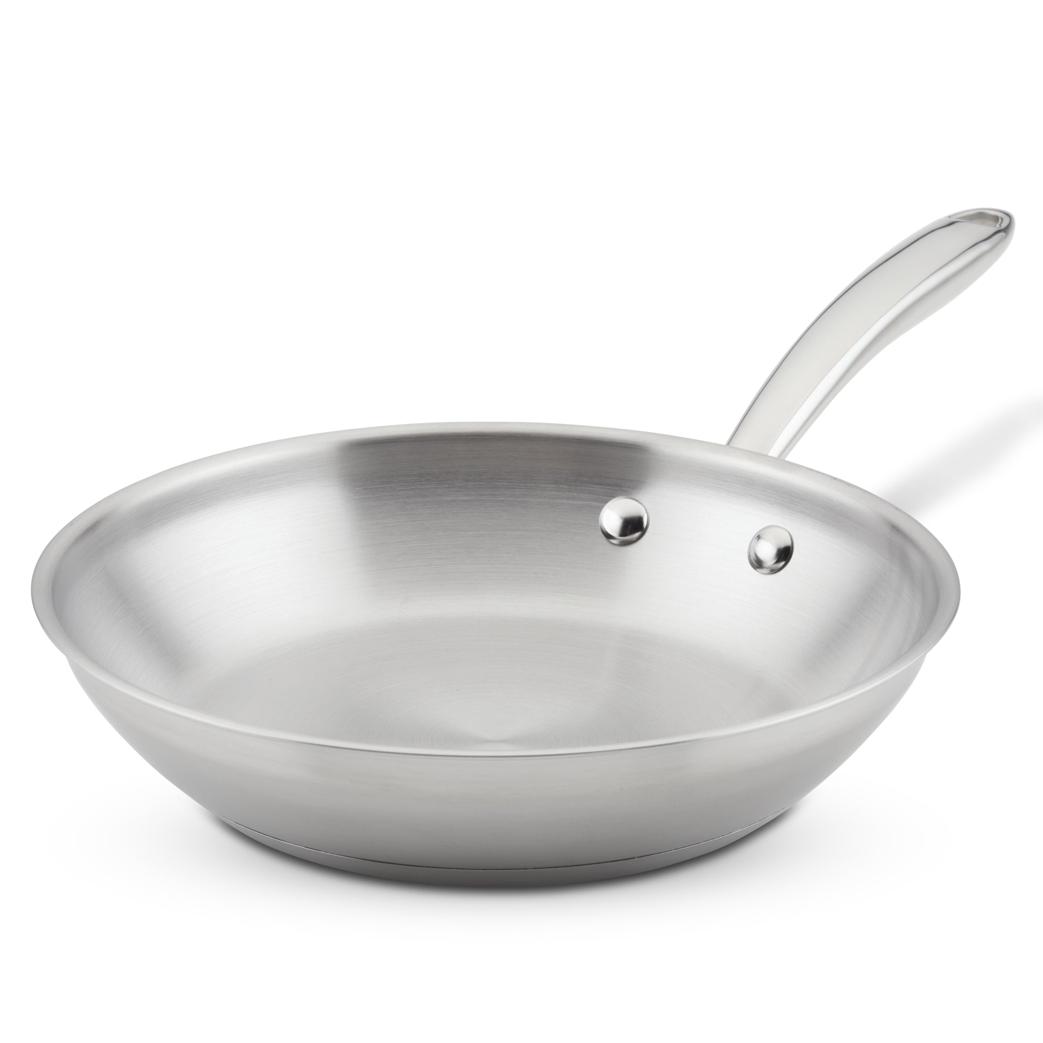 10-Inch Professional Stainless Steel Induction Frying Pan