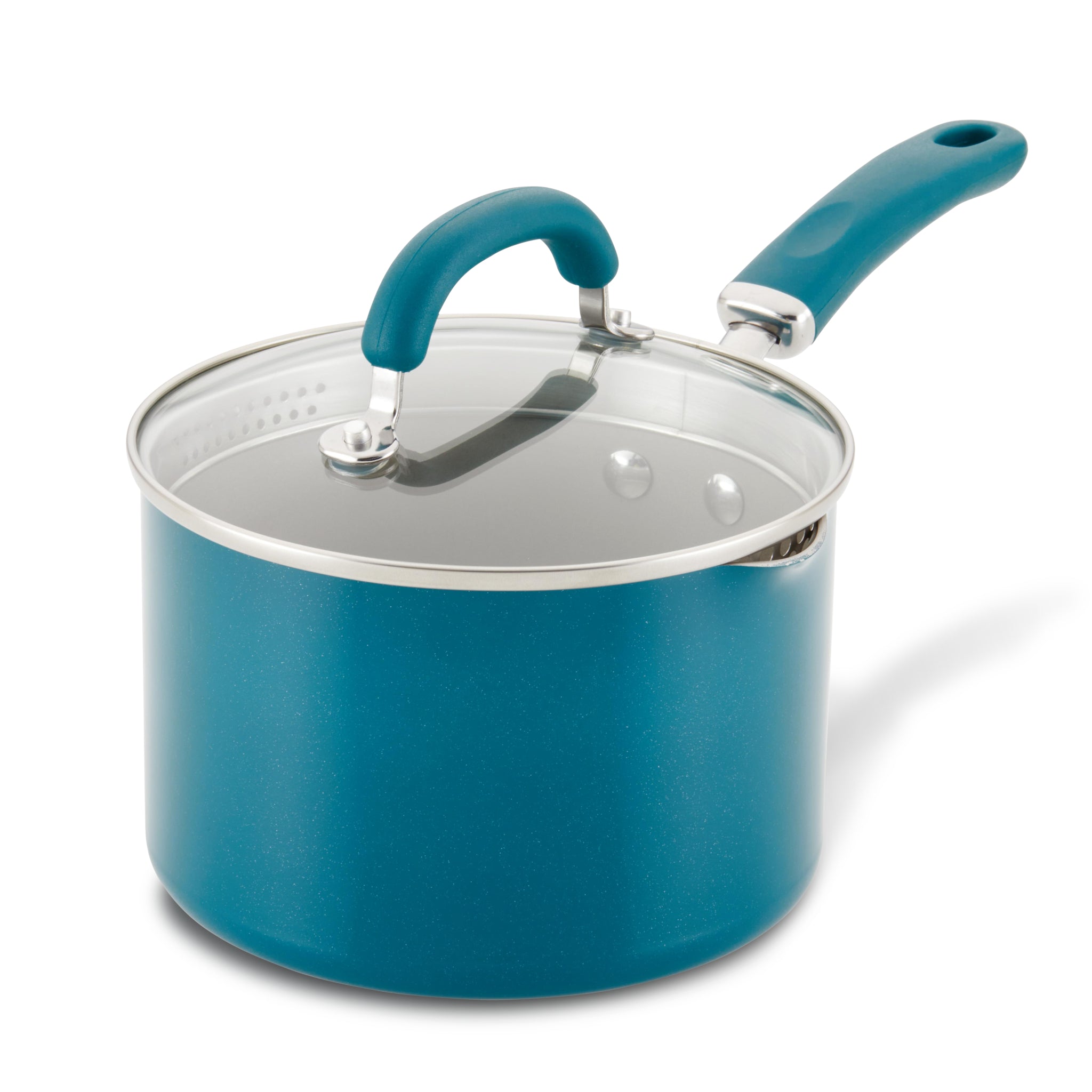 3-Quart Nonstick Induction Straining Saucepan - Image 2