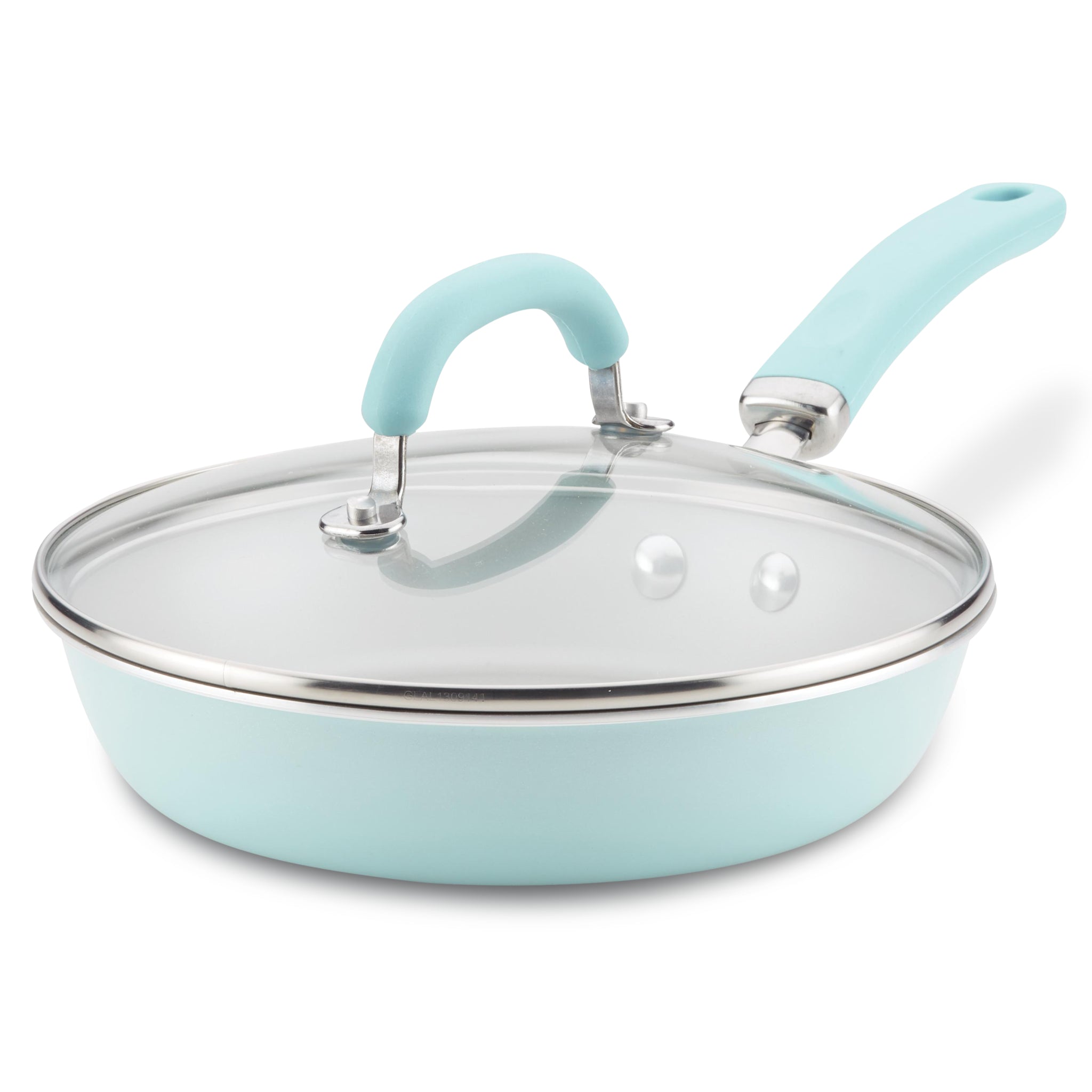 9.5-Inch Nonstick Induction Covered Deep Frying Pan - Image 3
