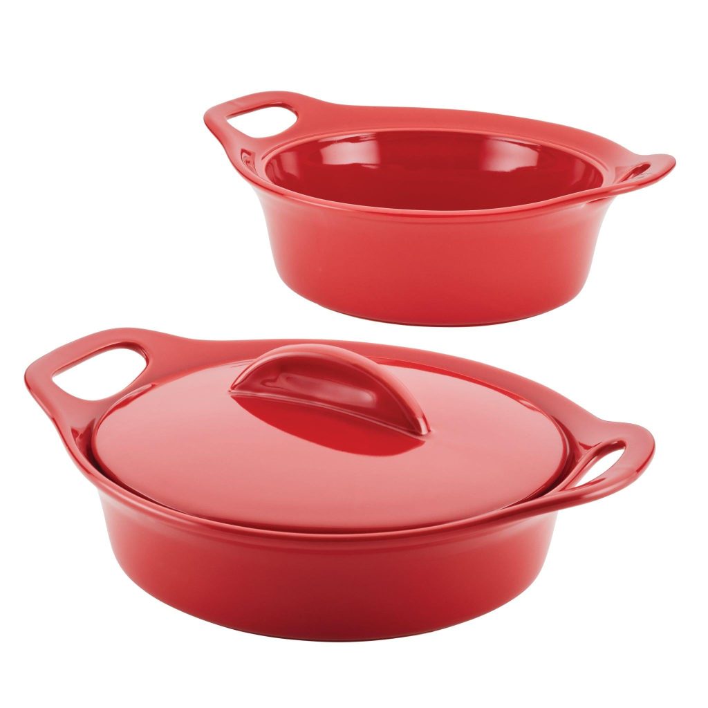 3-Piece Ceramic Casserole Set