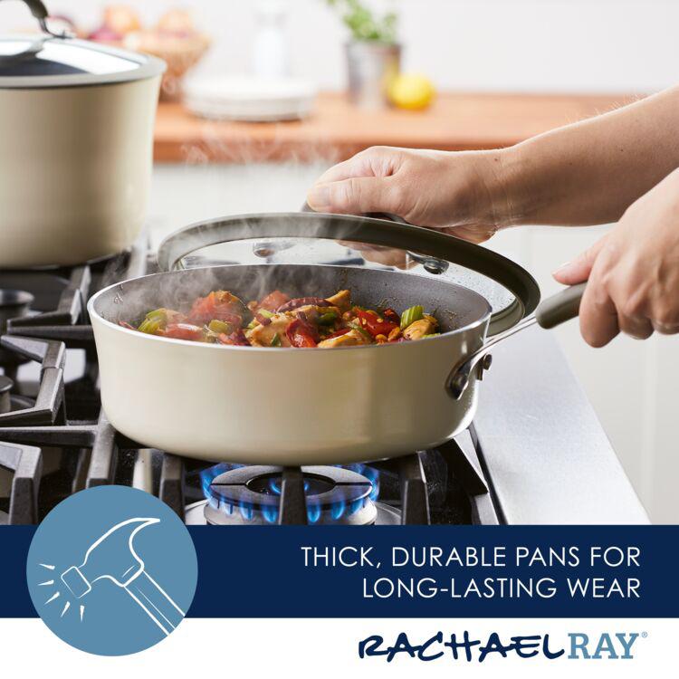 3-Quart Cook + Create Nonstick Saut?? Pan with Lid - Image 38
