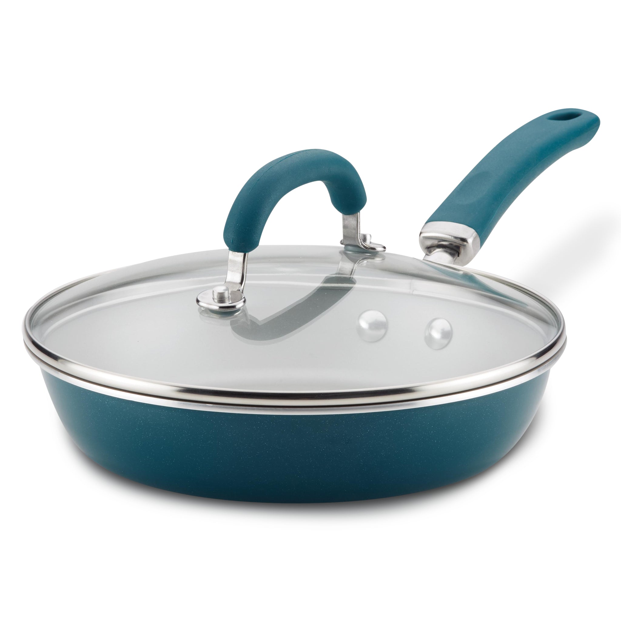 9.5-Inch Nonstick Induction Covered Deep Frying Pan - Image 14