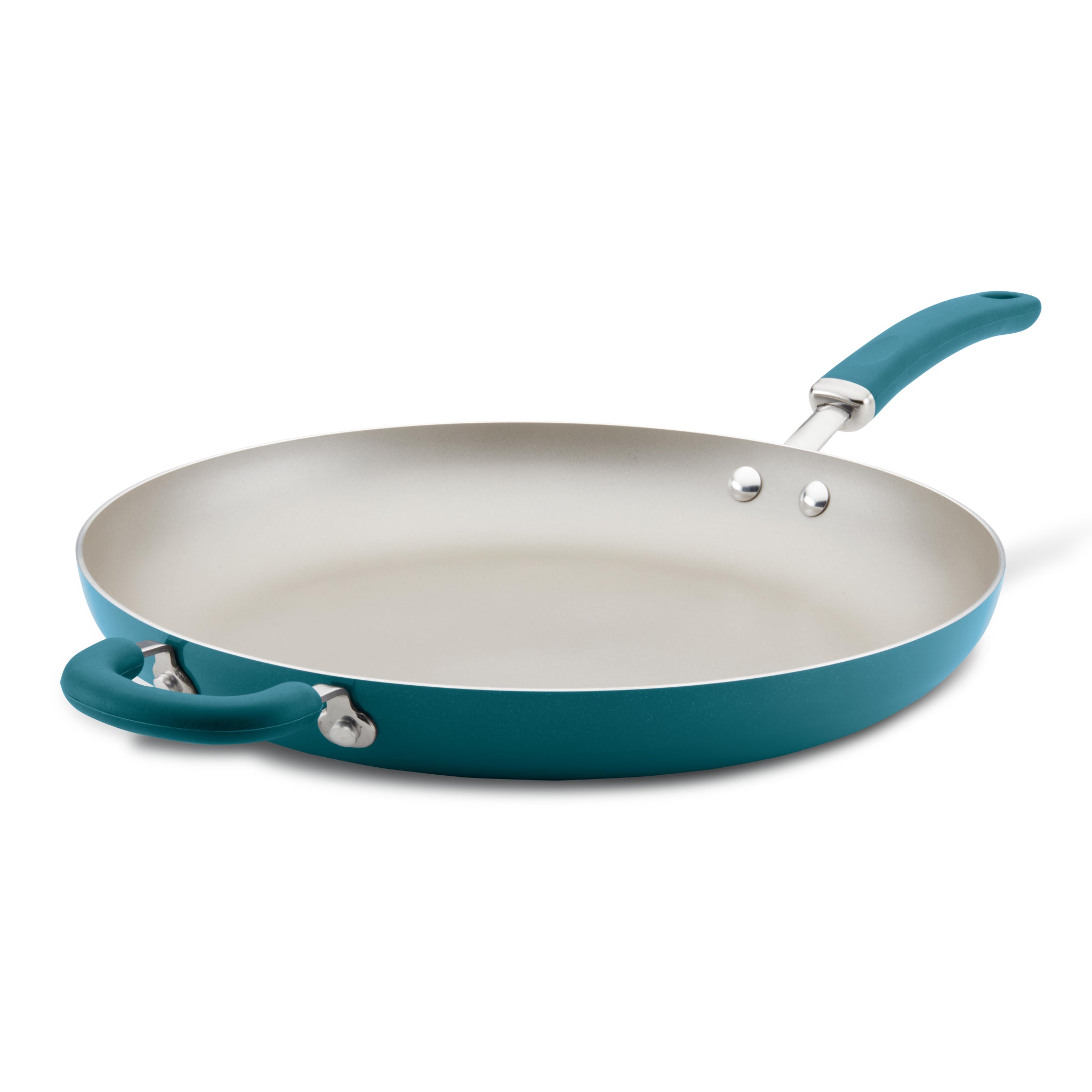14.5-Inch Nonstick Induction Frying Pan with Helper Handle - Image 2